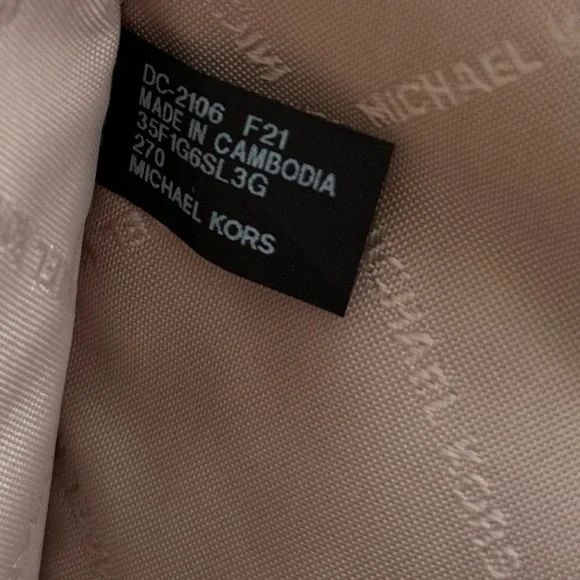 Michael Kors Sonia Medium Snake Embossed Chain Strap Shoulder Bag Purse - Picture 12 of 12